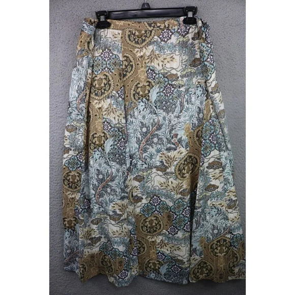 Koret Women's Midi Bohemian Skirt-Size 16-Gold Metallics - Picture 7 of 8